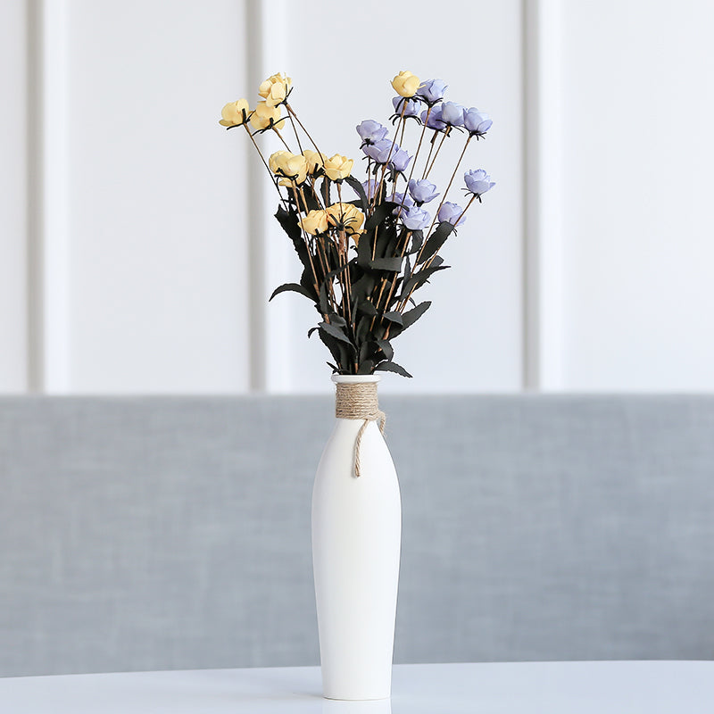 Modern And Simple Artificial Flowers, Dried Flowers, Artificial Flowers, Home Accessories, Ceramic Vases, Flower Arrangements, Flower Countertops, Ornaments