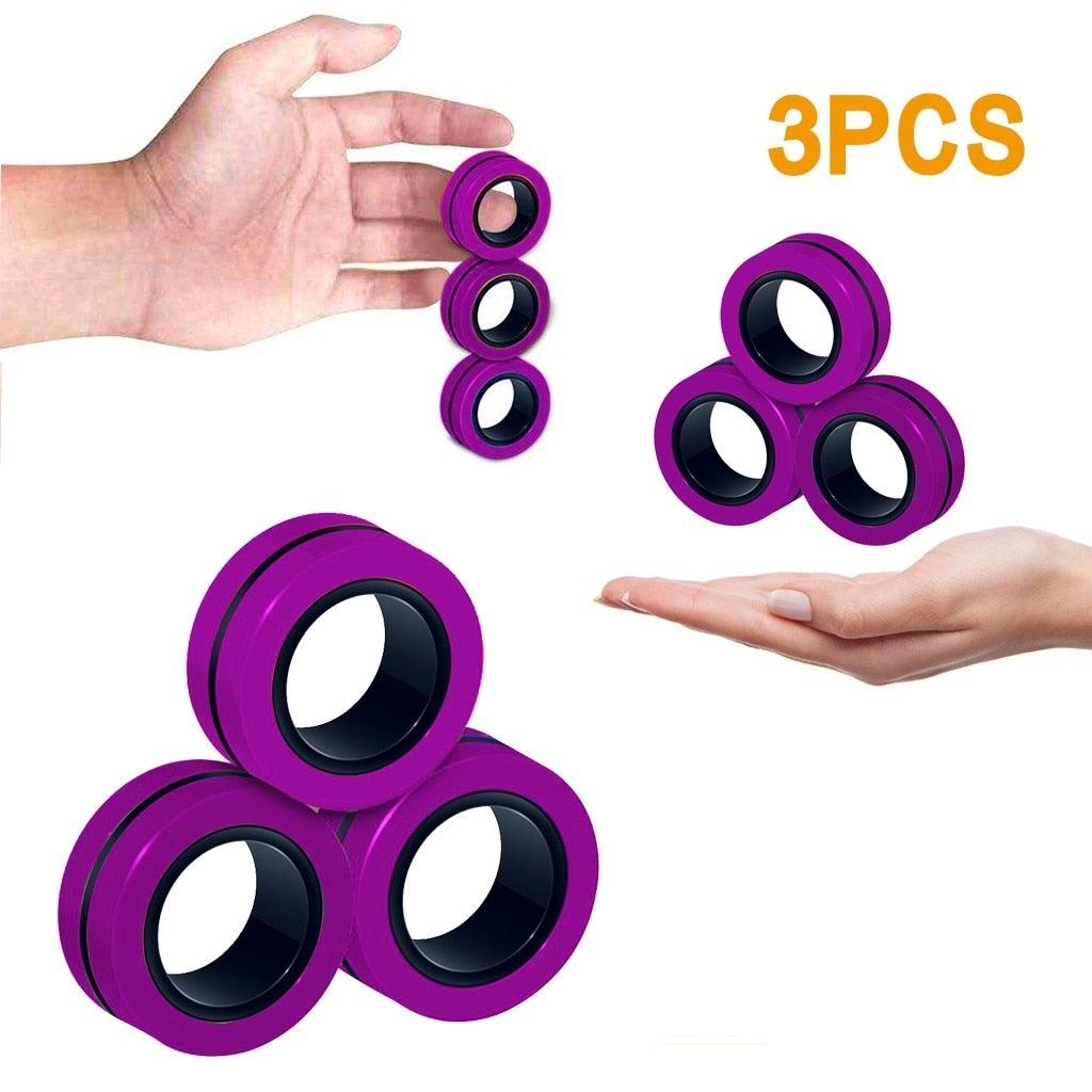 Magnetic Rings Baby Toys - Apexglobalshop