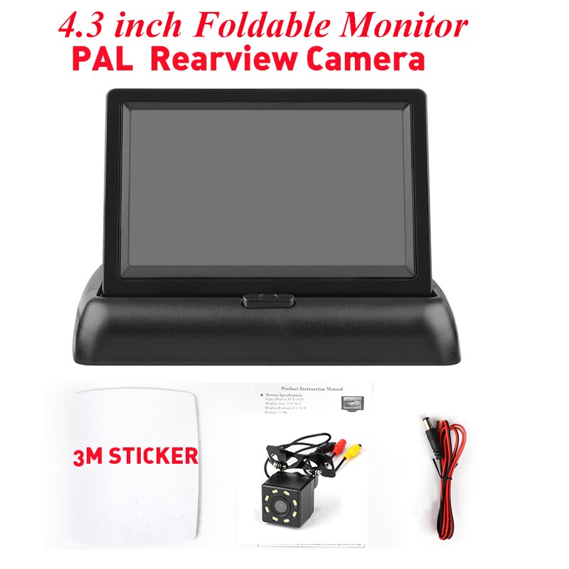 Foldable Car Rear View Monitor