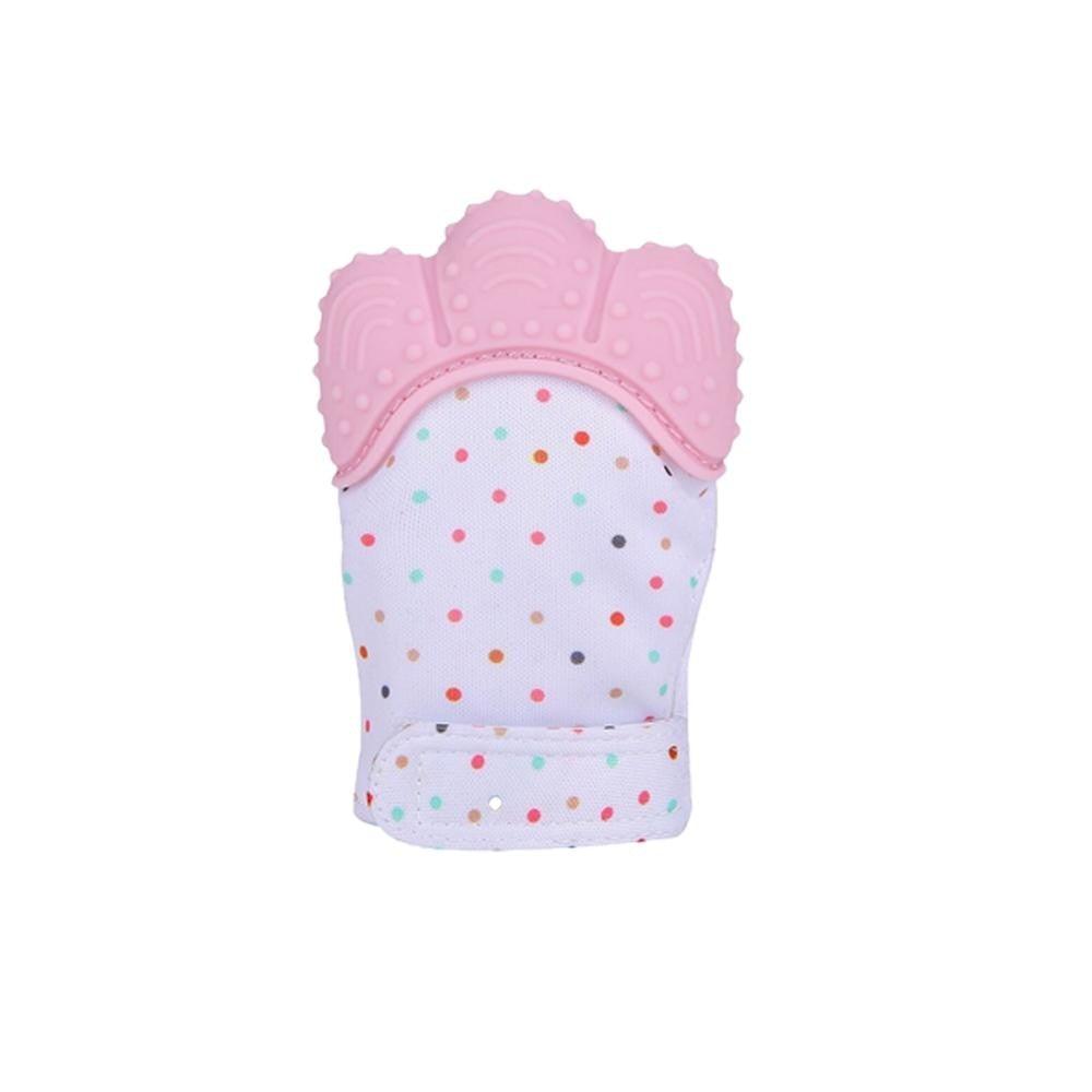 Food Grade Silicone Teething Baby Gloves - Apexglobalshop
