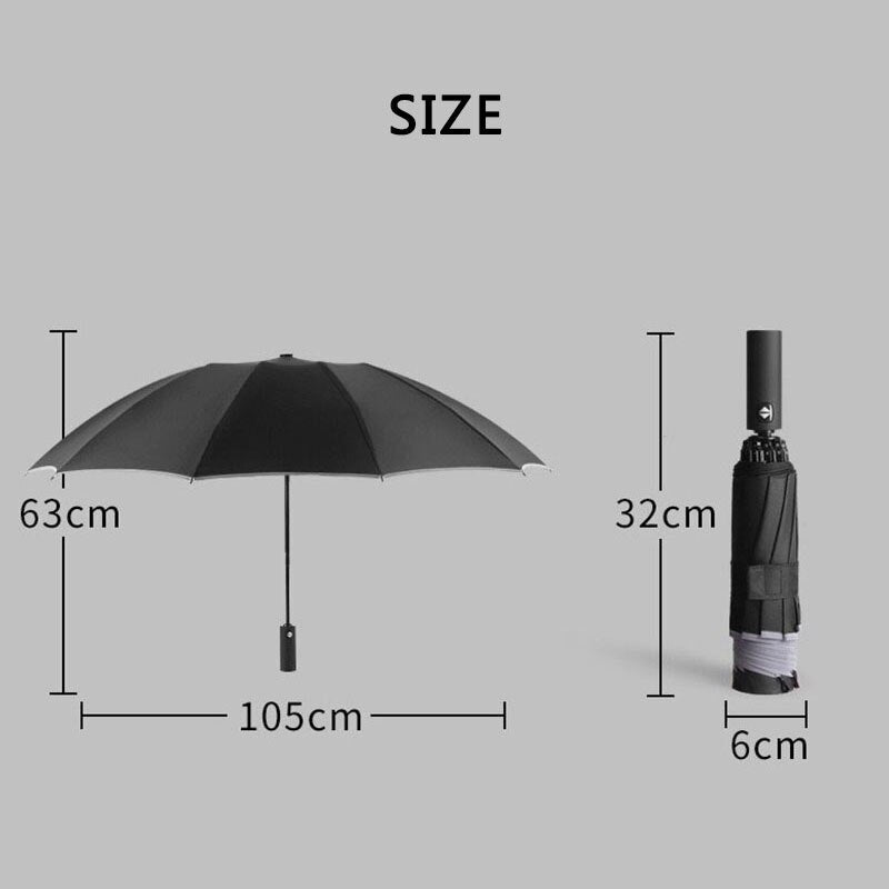 Umbrella Reverse Folding Multifunctional Sunshade